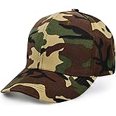 UltraKey Mens Womens Army Military Baseball Cap Camouflage Hats for Hunting Fishing Outdoor Activities
