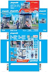 Playmobil Action Heroes Police Investigation Room view 4