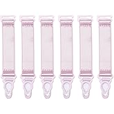 Satini Short Metallic Clip Wide Suspender Belt Lingerie Straps