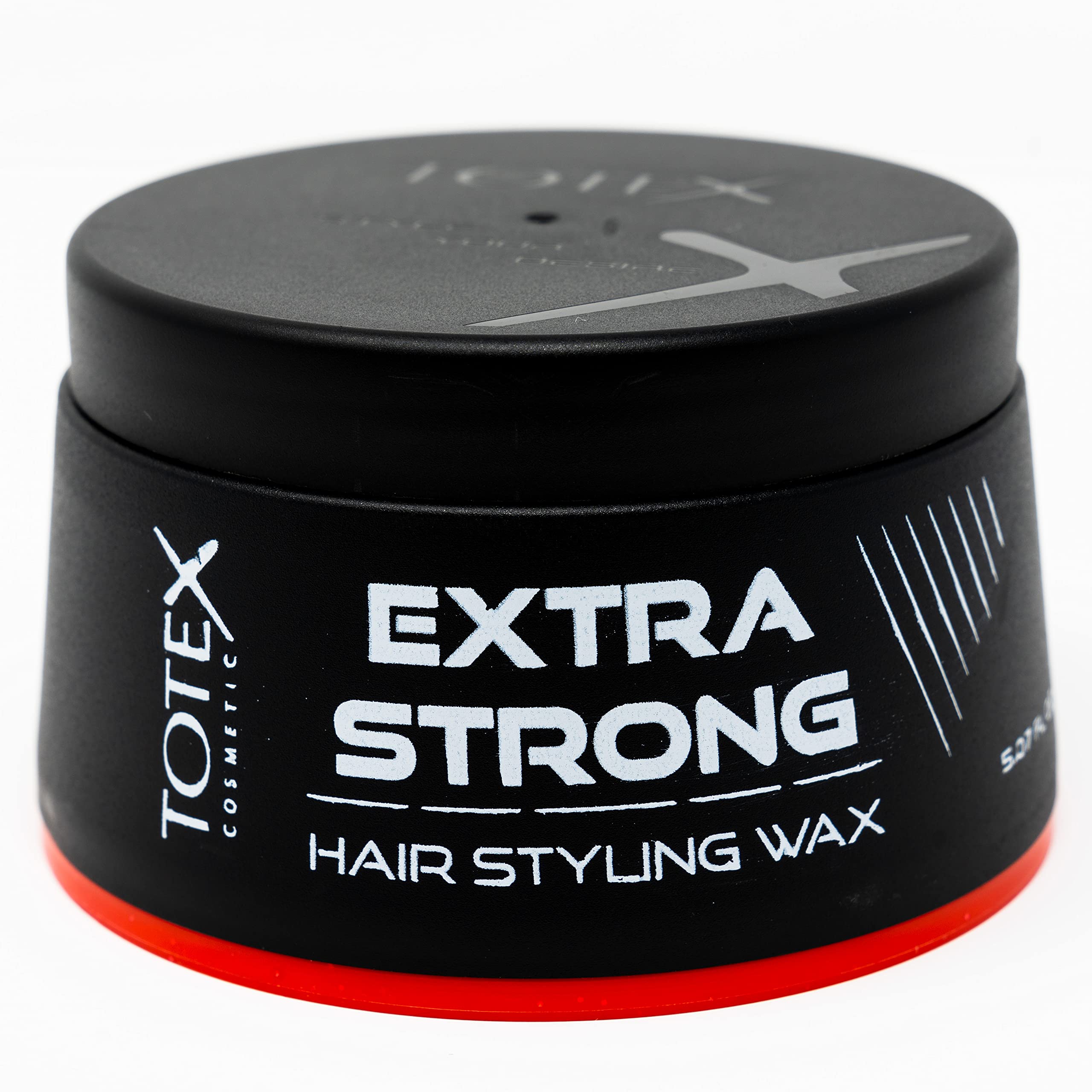 Totex Hair Styling Wax Extra Strong 150ml | Maximum Hold Hair Wax for Men & Women | Long Lasting Edge Control with Natural Shine | Barber Shop Quality Aqua Wax for All Hair Types