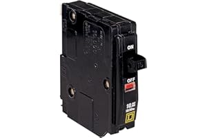 Schneider Electric - Square D, Miniature Circuit Breaker, QO, 15A, 1 Pole, 120/240VAC, 10kA, Plug-in Mounting Connection, HAC