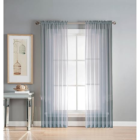 Buy Window Elements Sheer Elegance Rod Pocket 108 X 84 In Curtain