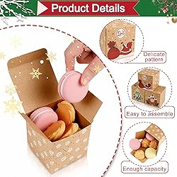 ONESING 24 Pcs DIY Christmas Advent Calendar Boxes
