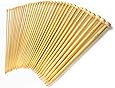 LIHAO 36 PCS Bamboo Knitting Needles Set (18 Sizes From 2.0mm to 10.0mm)