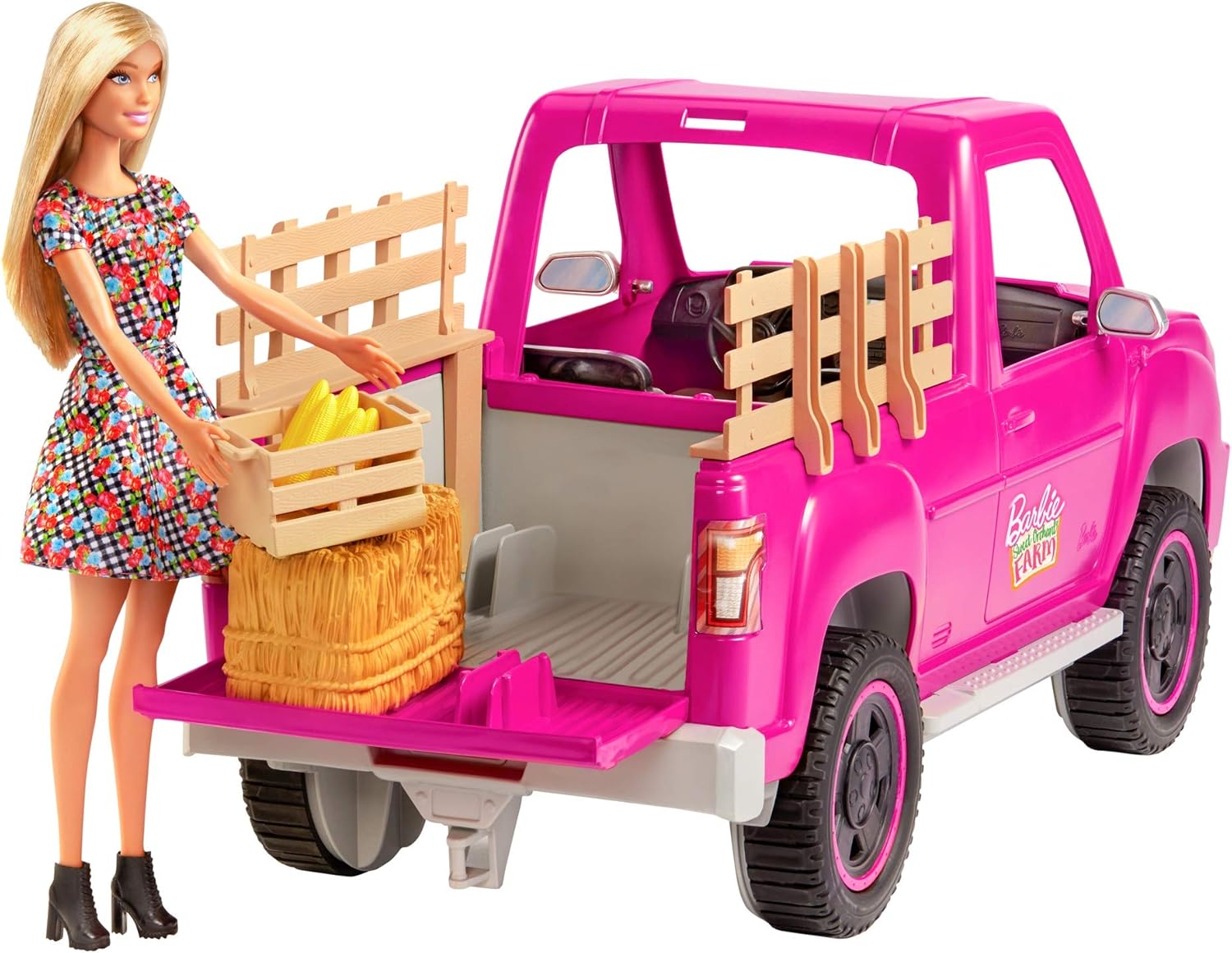 barbie farm truck