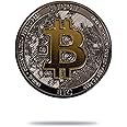 Cryptochips | Blacked Bitcoin (BTC) Physical Crypto Coin | Commemorative Cryptocurrency You Can HODL