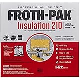 Froth-Pak 210 Spray Foam Insulation Kit, 9ft Hose. Improved Low GWP Formula. Insulates Cavities, Penetrations & Gaps Up to 2"