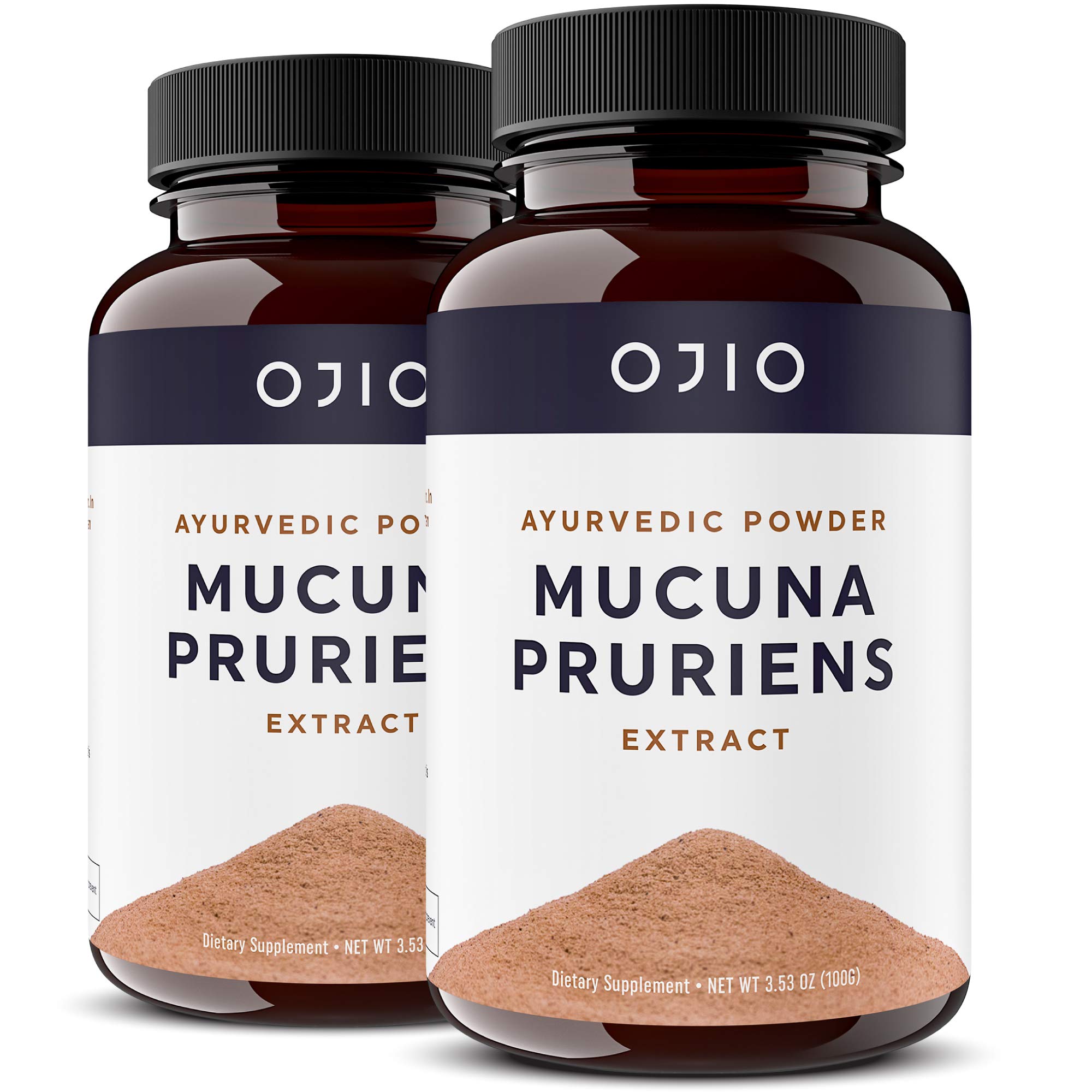 Mucuna Pruriens Pure Extract Powder 1,200 MG | Promotes Mood | Brain Health | Boosts Energy is Vegan | 166 Servings - 100g - 2 Pack