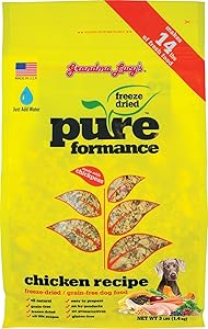 Grandma Lucy's PUREformance Dog Food, Grain Free and Freeze-Dried