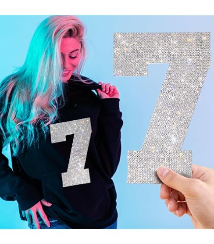 Number 1 Chenille Iron-On Patch - 2.5 Inch Varsity Style White/Black Embroidered Applique
