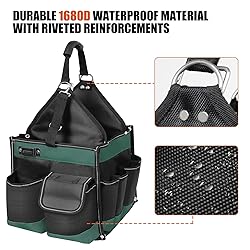 Open Top Tool Bag 15 Inch, Electrician Tool Bag