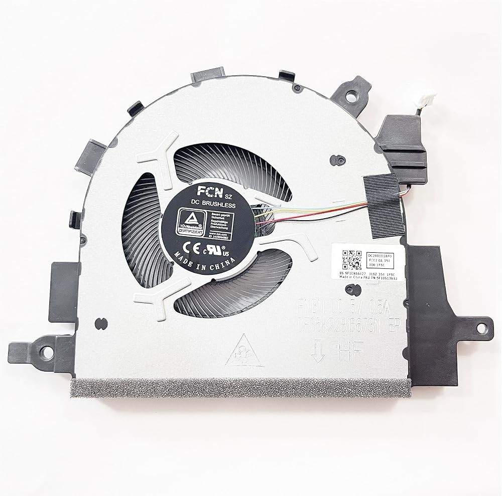 Fleshy Leaf CPU Cooling Fan for Lenovo IdeaPad 3 V15 G2 DC5V 82H8