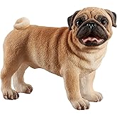 Veronese Design 3 3/4 Inch Pug Dog Resin Figurine Animal Pet Collectible