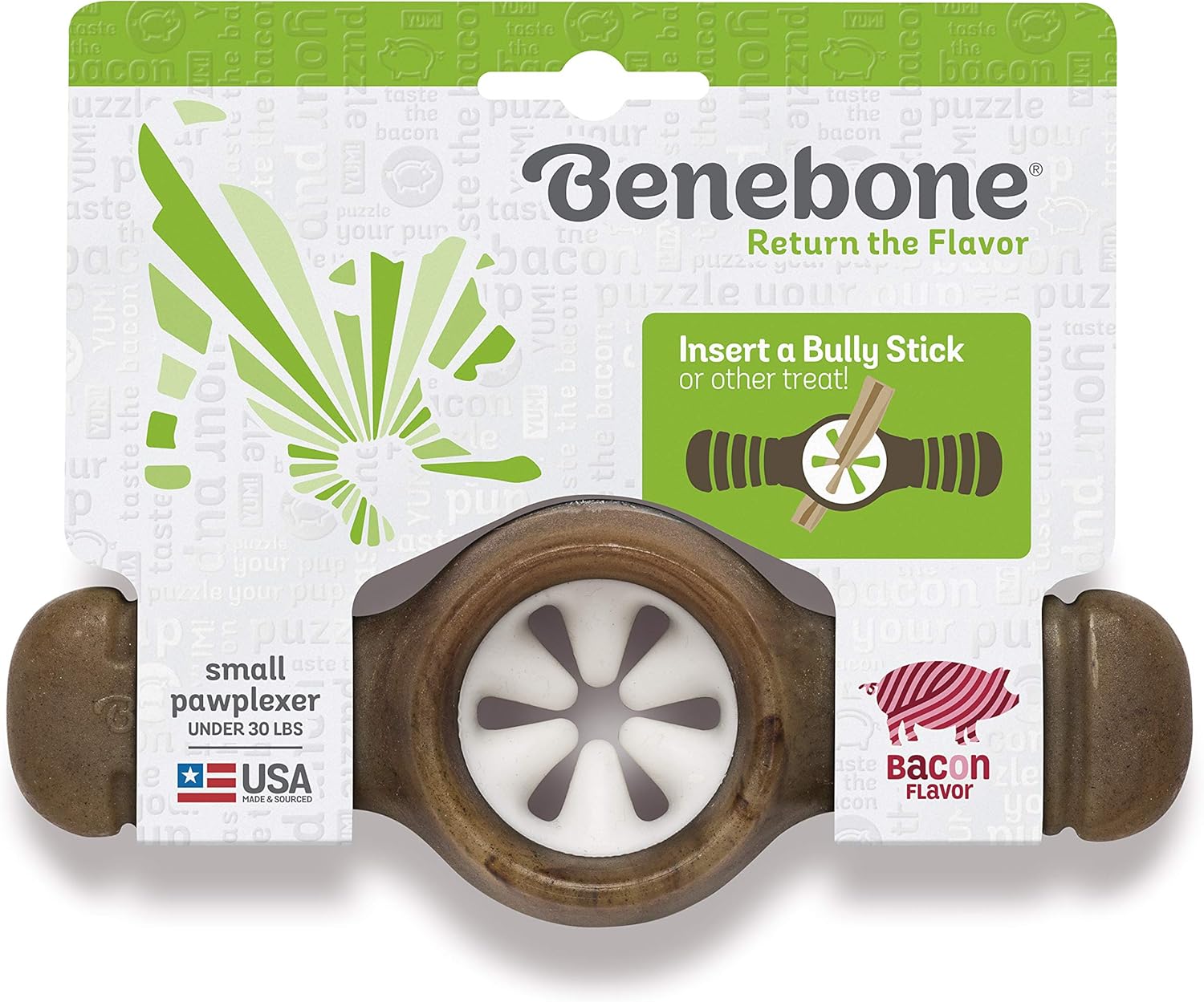 Benebone Real Flavor Pawplexer Dog Chew Toy