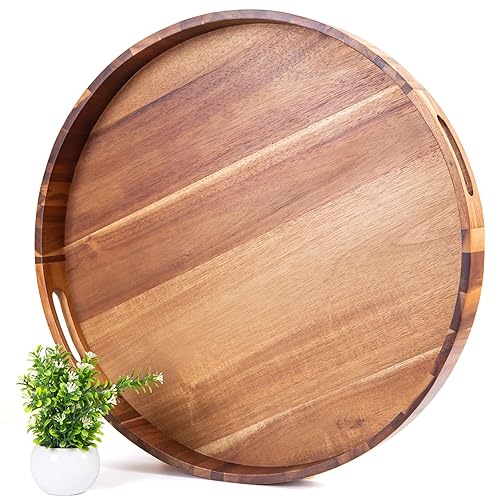 Big Ottoman Huge Round Serving Tray Decent Vrvege Extra Large