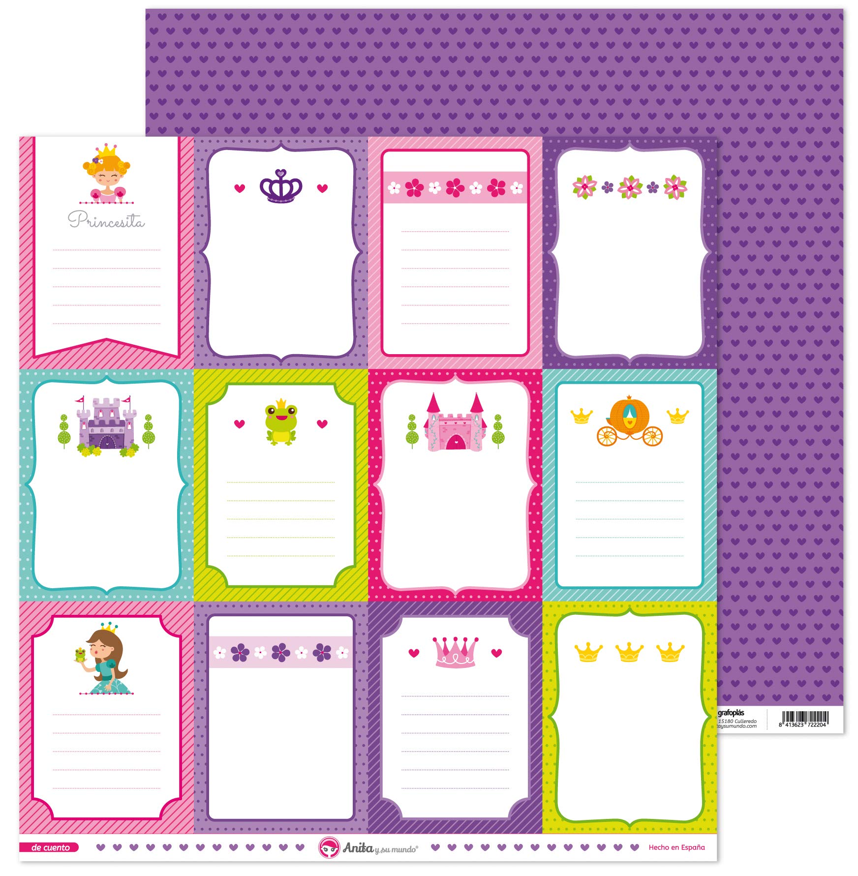 Anita and Su Mundo Tale Collection Scrapbooking Papers, Paper, Cards, 12" x 12"