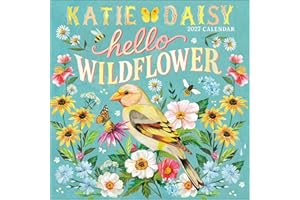 Katie Daisy 2027 Wall Calendar: Hello Wildflower