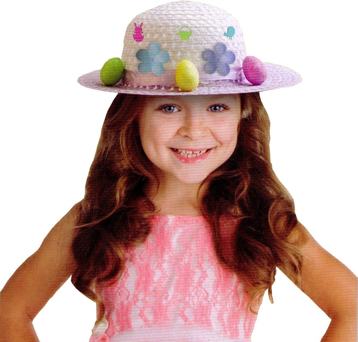 Make Your Own Easter Bonnet Kids Parade Hat Complete Decorating Kit
