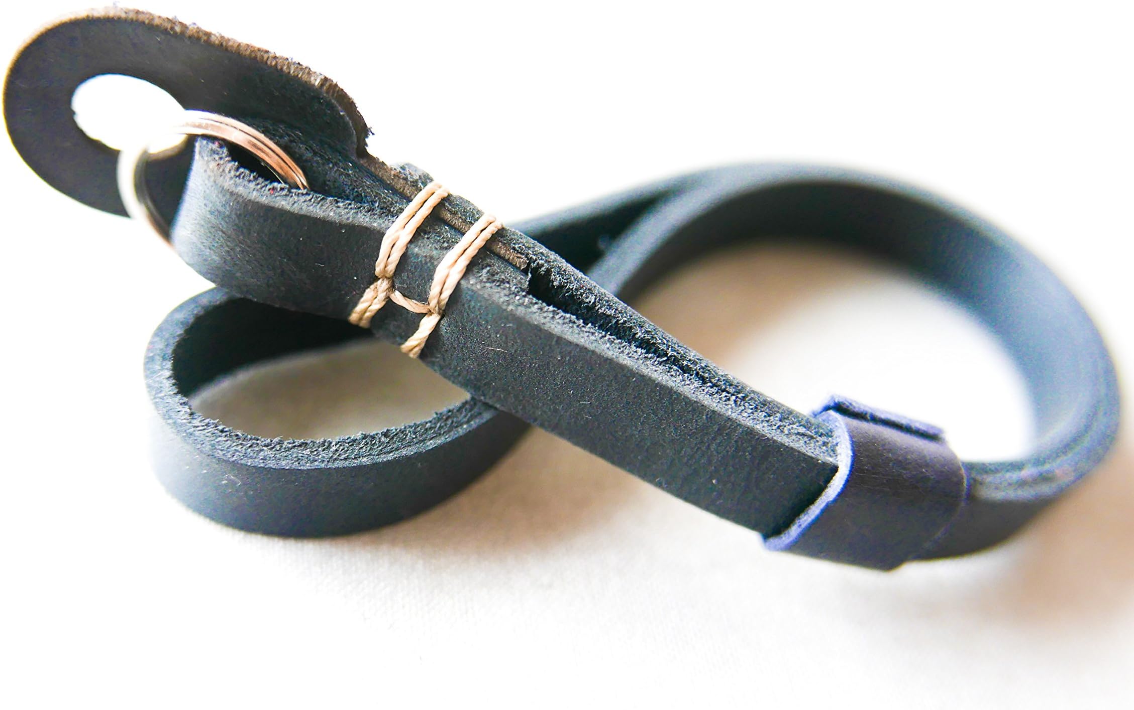 MIDNIGHT BLUE Henri by Eric Kim Handmade Premium Leather Camera Wrist Strap CHROMA EDITION