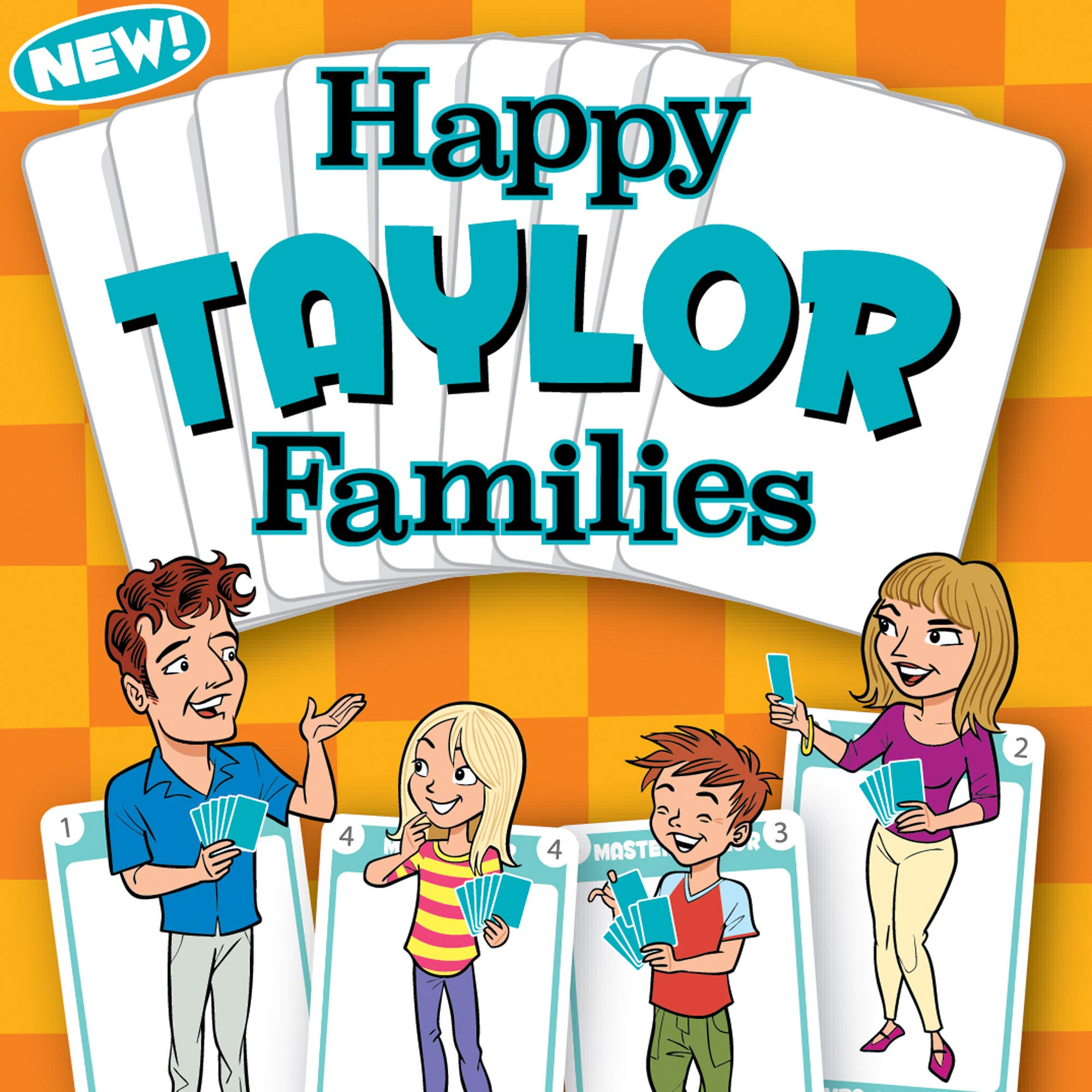 TAYLOR family edition of the new personalized Happy Families Card Games !!