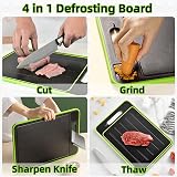FANGZHE 4 in 1 Defrosting Board, Fast Thaw Tray & Chopping Board view 3