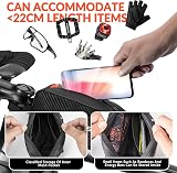 ROCKBROS Top Tube Frame Bag 1L Reflective 210D Pouch MTB Road E-Bike view 7