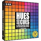 USAOPOLY HUES and CUES Vibrant Color Guessing Game Perfect for Family Game Night Connect Clues and Colors Together 480 Color 