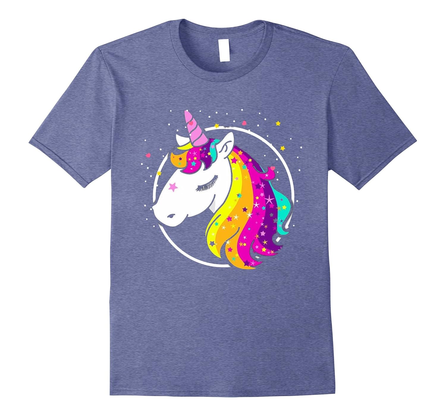Rainbow Color Unicorn T Shirt T Shirt Managatee Rainbow Color Unicorn T Shirt T Shirt Managatee