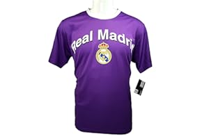 Icon Sports Compatible with Real Madrid Real Madrid Officially Licensed Soccer Poly Shirt Jersey -10