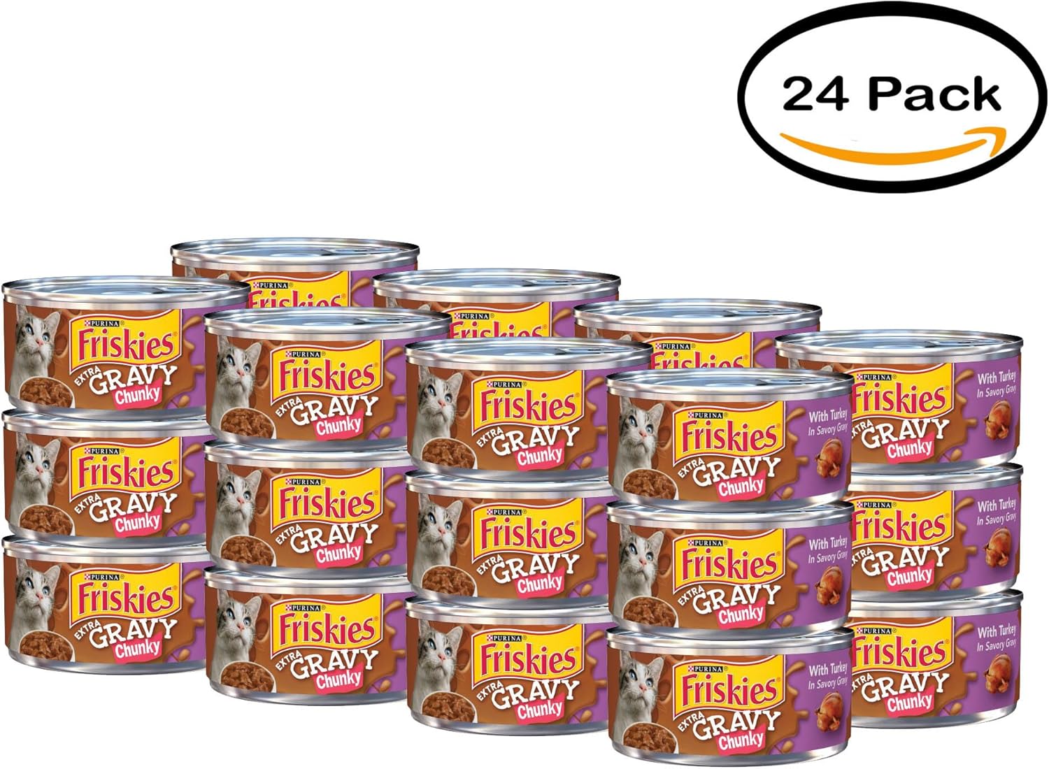 Purina Friskies Pack of 24 SauceSations Turkey & Giblets