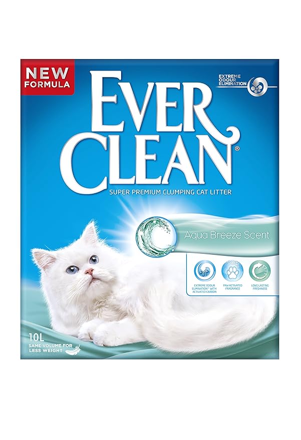Ever Clean Cat Litter 10 Litre, Aqua Breeze Amazon.co.uk Pet Supplies