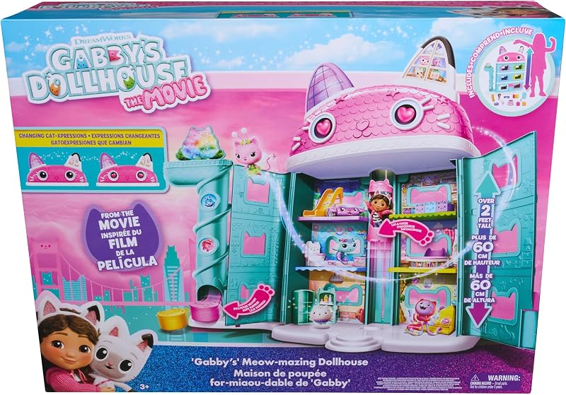Casa de Bonecas da Gabby - Casa de Bonecas da Gabby Filme Casa de Bonecas com Figura + 16 Acessórios - 6074334 - Rapariga dos Brinquedos 3 anos + - Rapariga dos Presentes 3 anos + - Jogos Infantis — foto 7 de 7