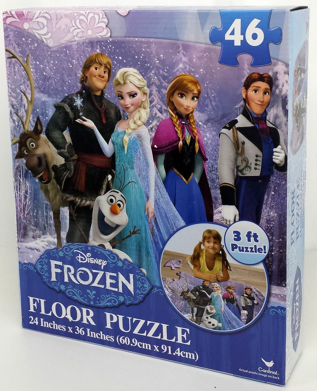 Disney Frozen Floor Puzzle 46 Pieces Amazon De Spielzeug