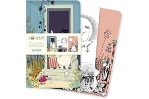Flame Tree Gift Moomin Set of 3 Mini Notebooks (Mini Notebook Collections)