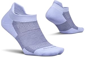 Feetures High Performance Max Cushion Ankle Sock - Tab Socks for Women & Men with Heel Tab