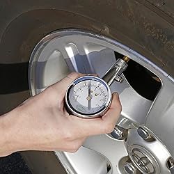 Slime 20049 Tire Pressure Gauge, Large Face Dial