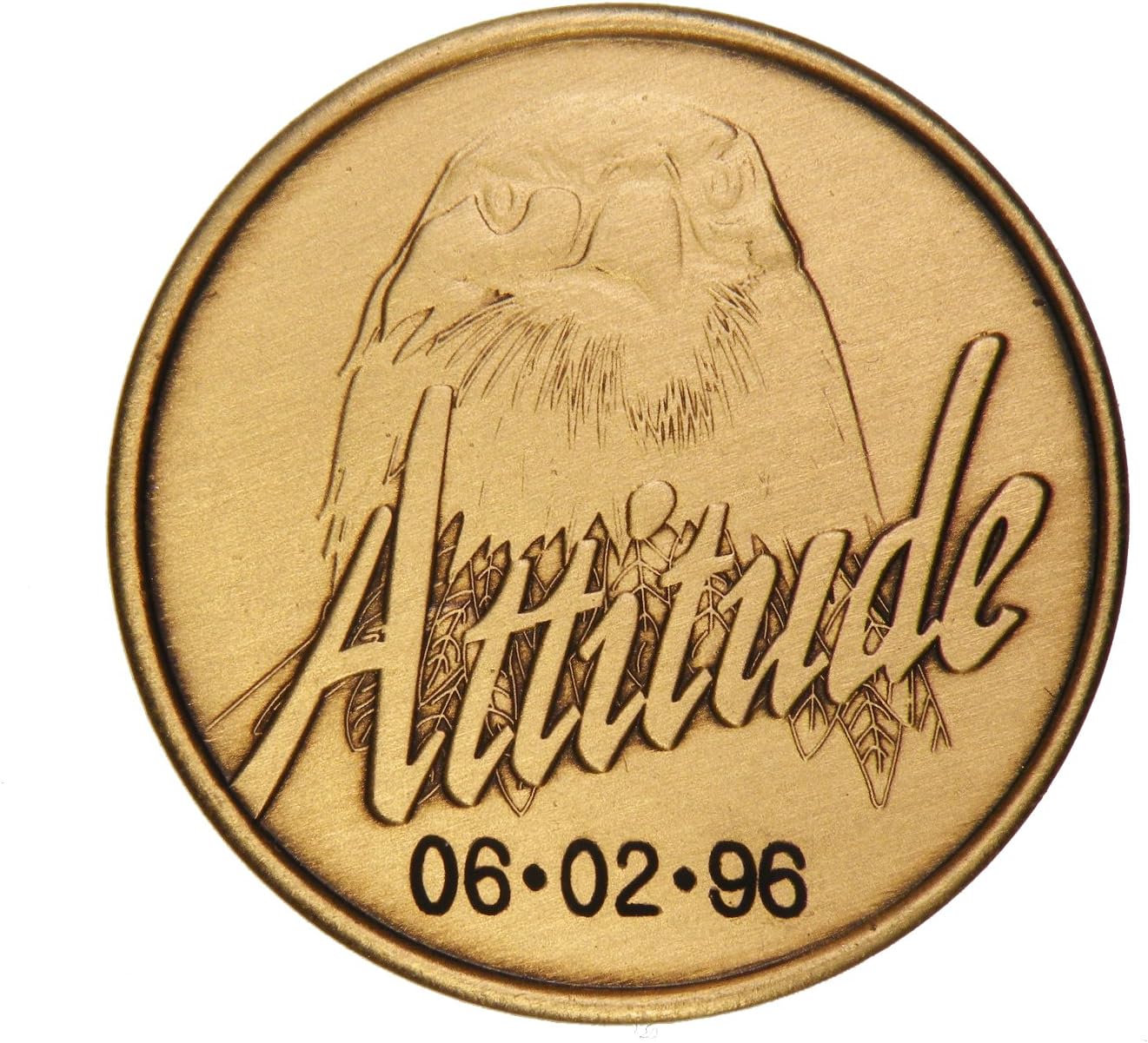 Progress Not Perfection AA HPRS Personalized Custom Engraved Attitude Eagle  -Birthday-Addiction Recovery-Sober-Sobriety-Medallion-Chip Alcoholics  Anonymous Awards & Incentives Supplies avenueeventgroup.com