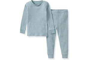 Burt's Bees Baby baby-boys Honeysoft Pajamas, Tee and Pant 2-piece Pj Set, Soft Organic Cotton & Lyocell Blend