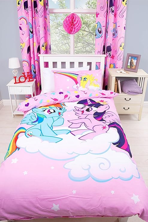 My Little Pony Einzelbett, Steppdecke, Set
