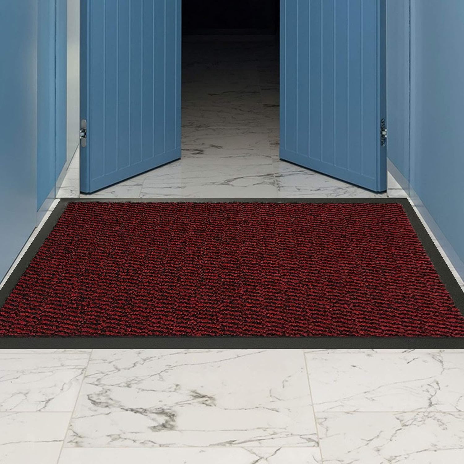 Fb Funkybuys Heavy Duty Barrier Mats Non Slip Rubber Mat Floor Mats Kitchen Rugs Washable Light Weight Rubber Multicolour Door Mat - Image 3