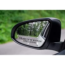 Warning Mirror Sticker Sticker Bomb Bumper Car & Truck Decals & Vinyl Car Rear View Mirror ...