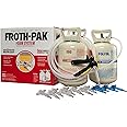 Froth Pak 200 Spray Foam Insulation Kit. Yields Up to 200 Board ft. Fire-Rated, Polyurethane, Closed Cell 2 Part Foam Sealant