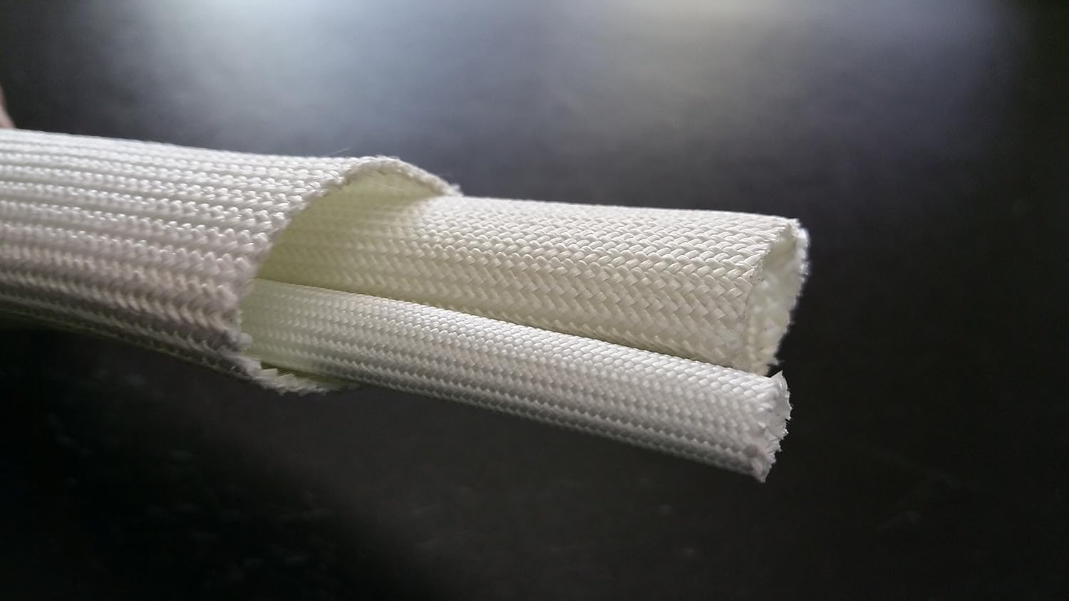 Guaina Intrecciata Termorestringente 2:1 – Protezione Cavi, Resistente All’Abrasione, 3/4 Di Pollice, 15 Ft, Ritardante Di Fiamma