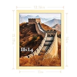 Picrit 11x14 Picture Frame, Photo Frame for Wall