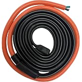 Appli Parts APDH-HB6-2 Pipe and Drain Heater Cable 240 V, 42 W, 6 ft, Anti-Freeze Heating Cable for Cold Room, Walk-In Cooler, Freezer and Refrigeration, 7 W/ft