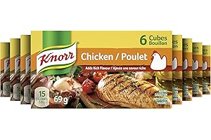 Knorr Bouillon Cubes for rich deep chicken flavour Chicken made with ingredients 69 g, pack of 8