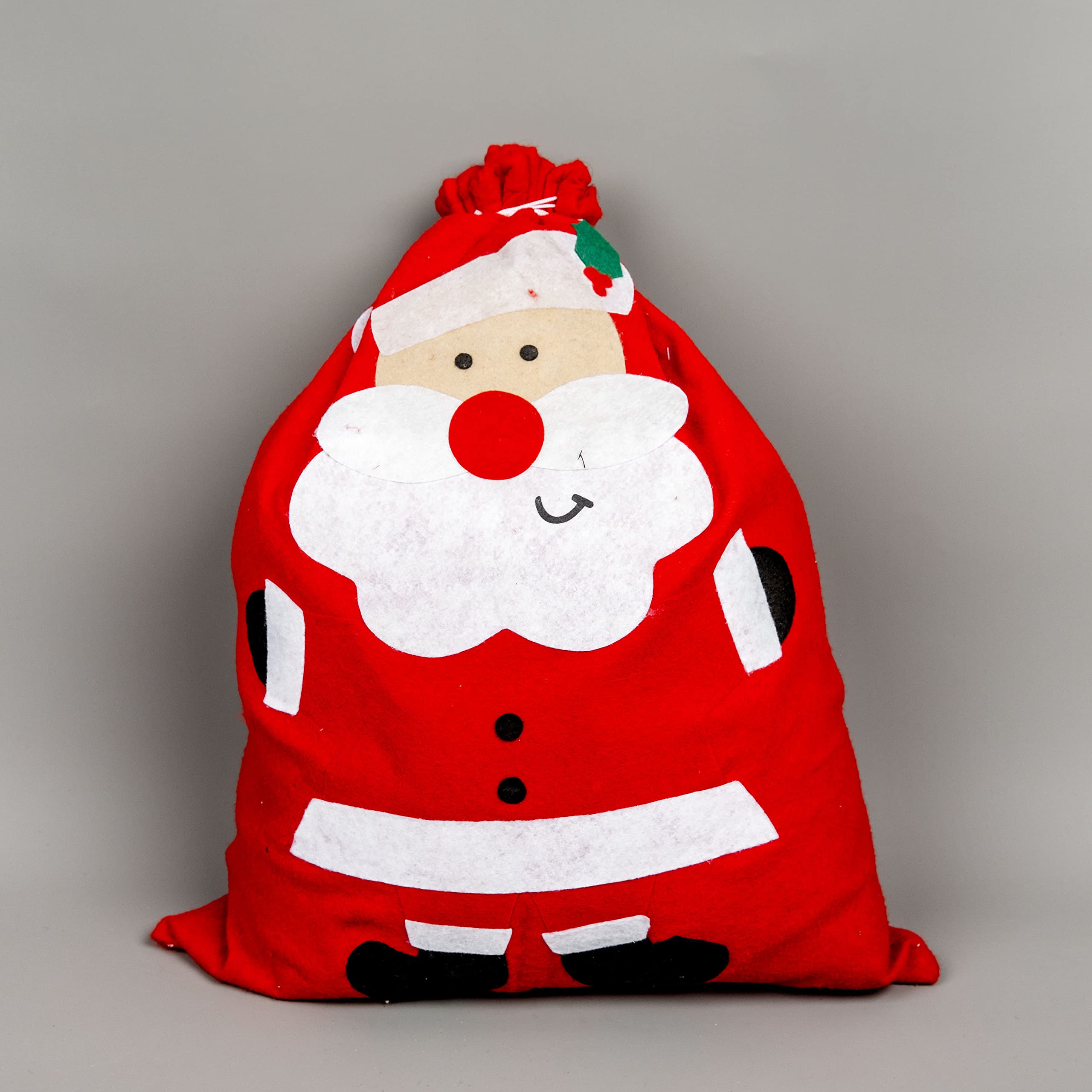 50pcs Extra Large Giant Father Christmas Santa Sack Stocking Xmas Traditional Gifts Bags Presents Bag Bulk Deal Wholesale (100 x 60 cm Each)