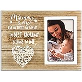 VILIGHT Mommy and Me Picture Frame - New Mom and First Time Mom Gifts for Women - 4x6 Photo
