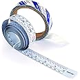 FastCap Peel & Stick Standard/Metric Measuring Tape - Perfect for Professionals and Home Improvement - Ideal for Layout & Cutting Stations - 16' Length, 7/8" Width - 01063