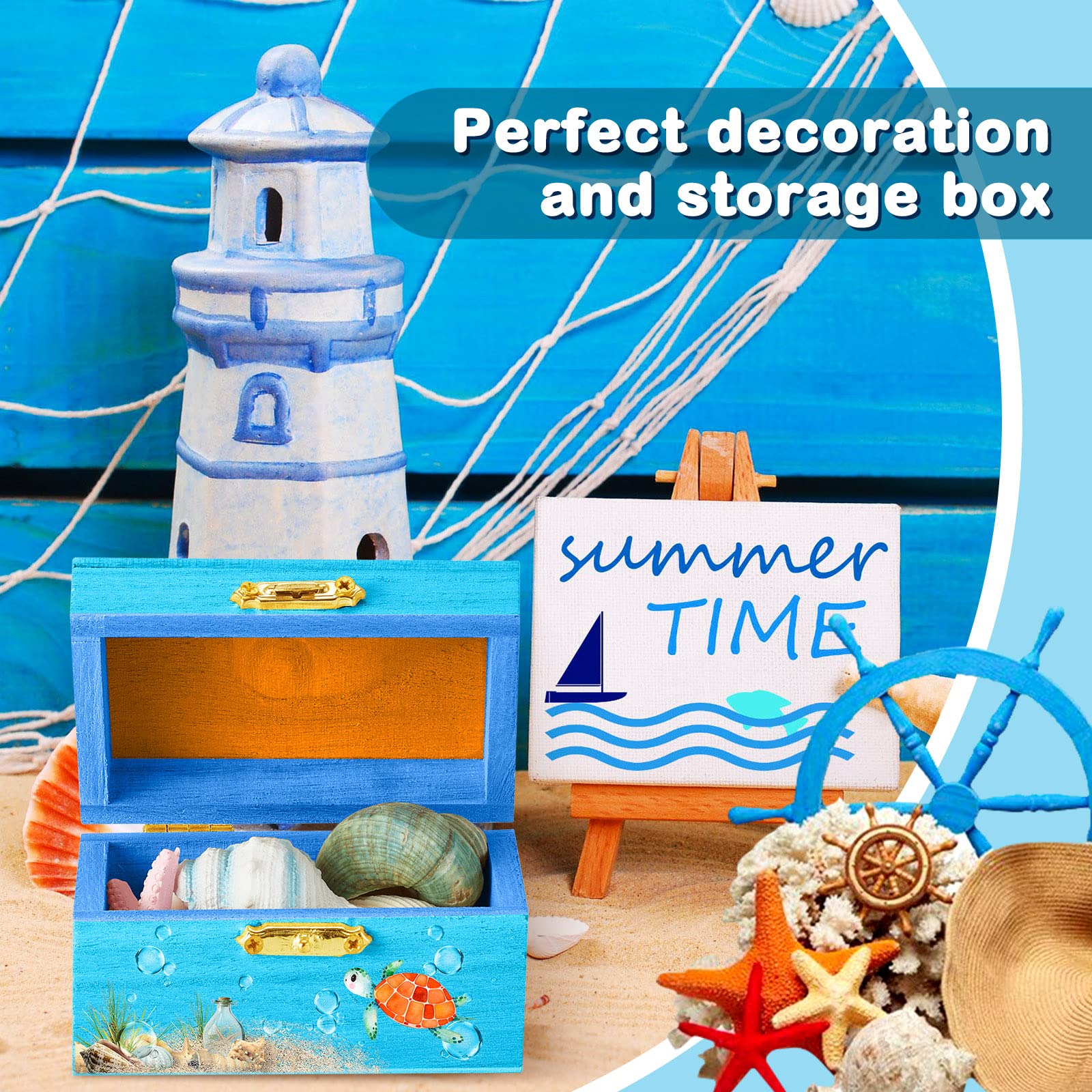 Leinuosen 15 Pcs Small Wooden Boxes with Hinged Lids 3.5 x 2.2 x 1.9 Inch Unfinished Wooden Treasure Chest Box 10 Pcs Paint Brushes with 2 Sheets Craft Gems Self Adhesive Rhinestones Stickers